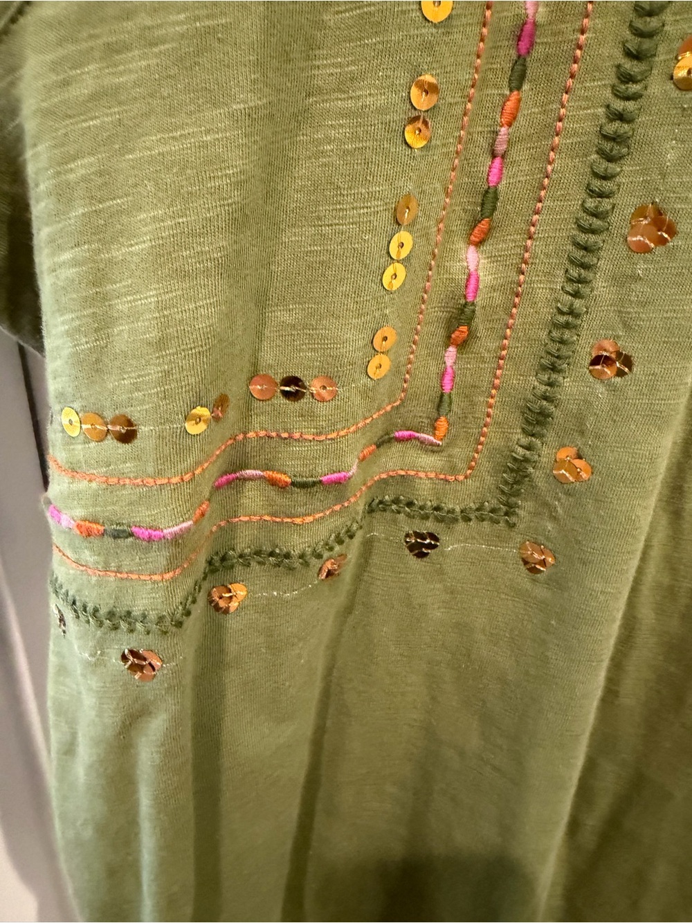 NWT Tru Self Short-Sleeve Embellished Top Size XL - Picture 10 of 16